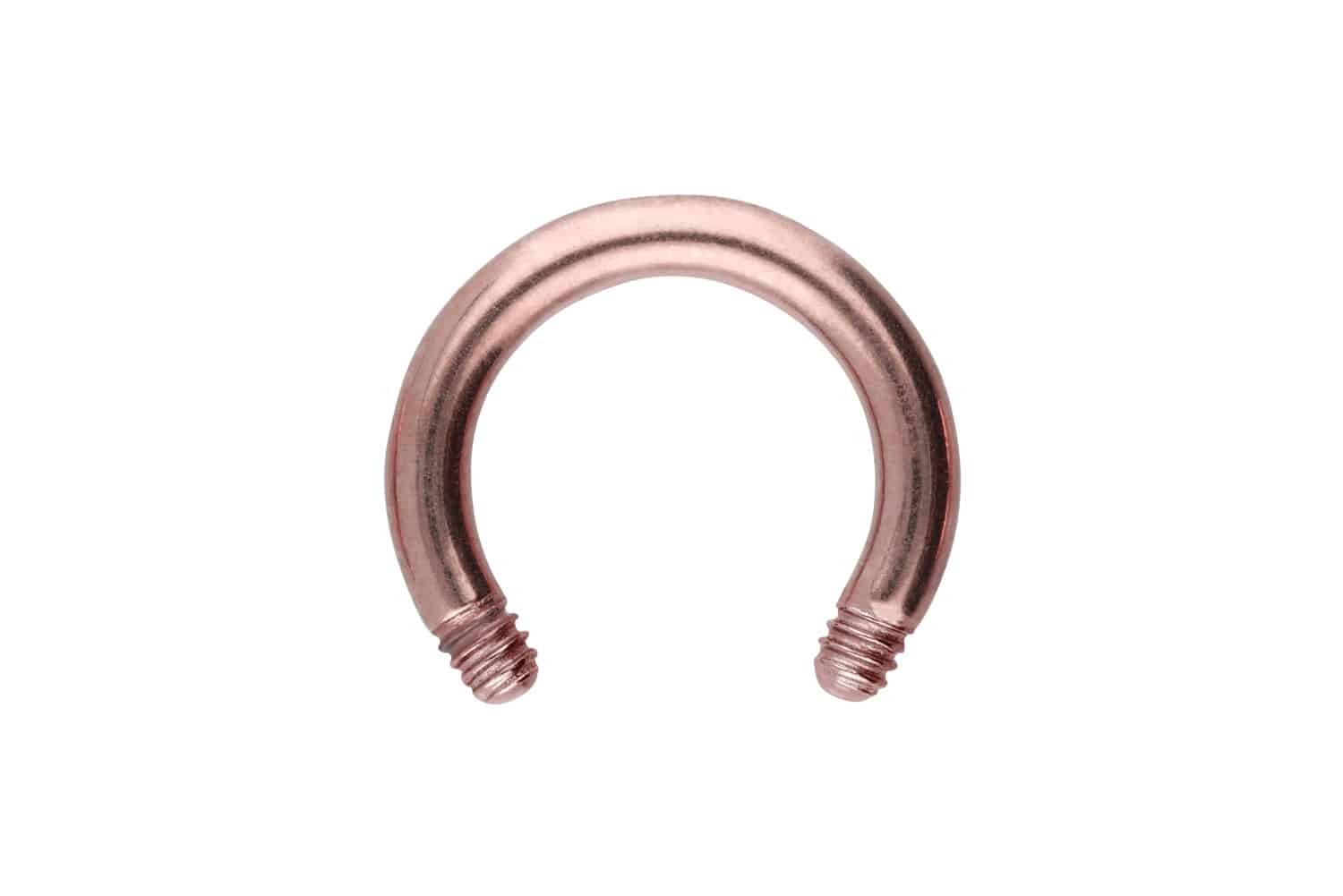 Titan Hufeisenring Piercing ohne Kugel